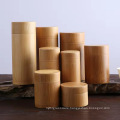 High Quality Bamboo Cosmetic Container Candle Wax Tube